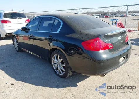 2012 Infiniti G37X z USA, uszkodzony, nr VIN JN1CV6AR0CM973975